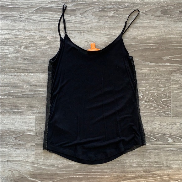Joe Fresh Black Sequin Camisole. - Picture 2 of 5